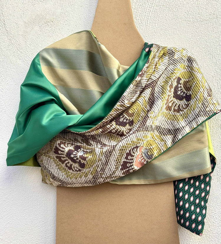 Sciarpa Aurora – Verde di Luce