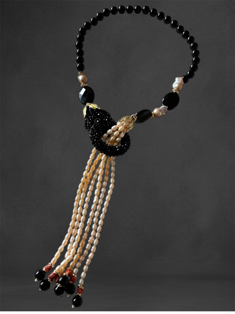 Collana Notte di Perle e Stelle