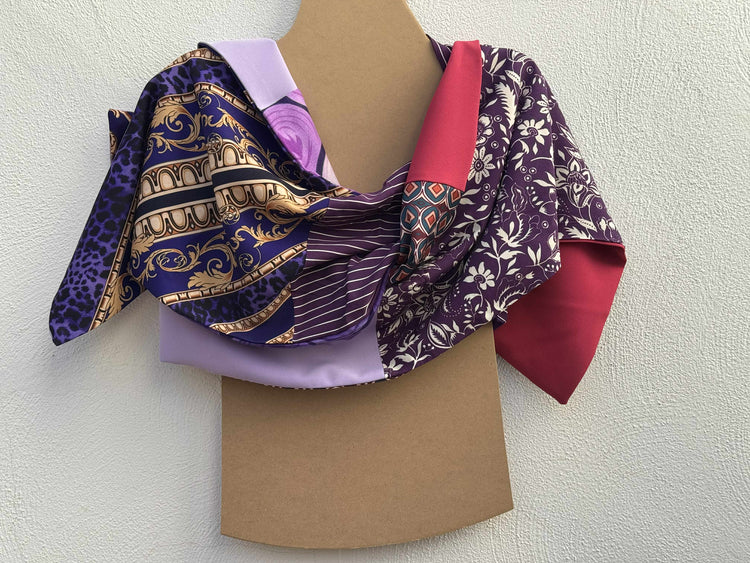 Sciarpa Aurora Viola Imperiale