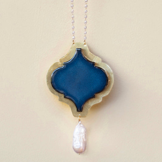 Collana Barocca Blu