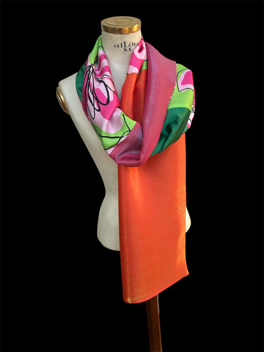 Stola Ibiscus Tropicana