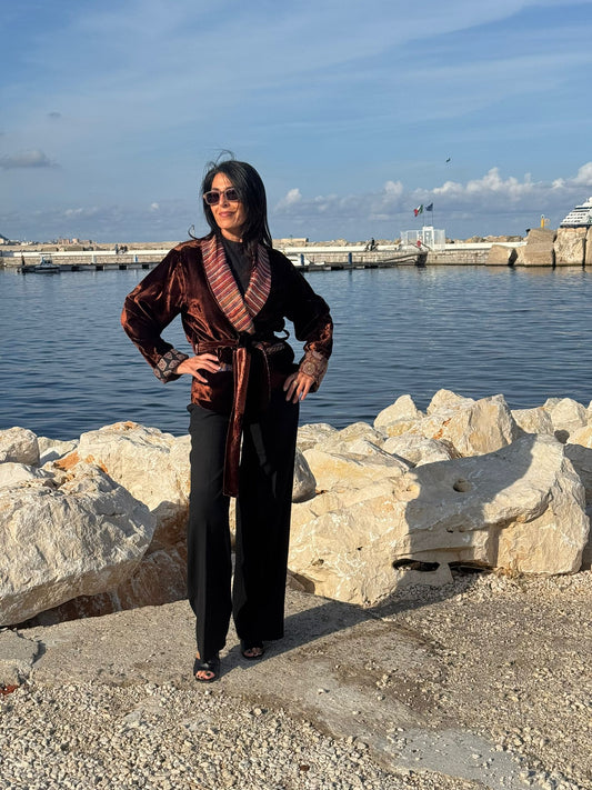 Giacca Velvet Manifesto