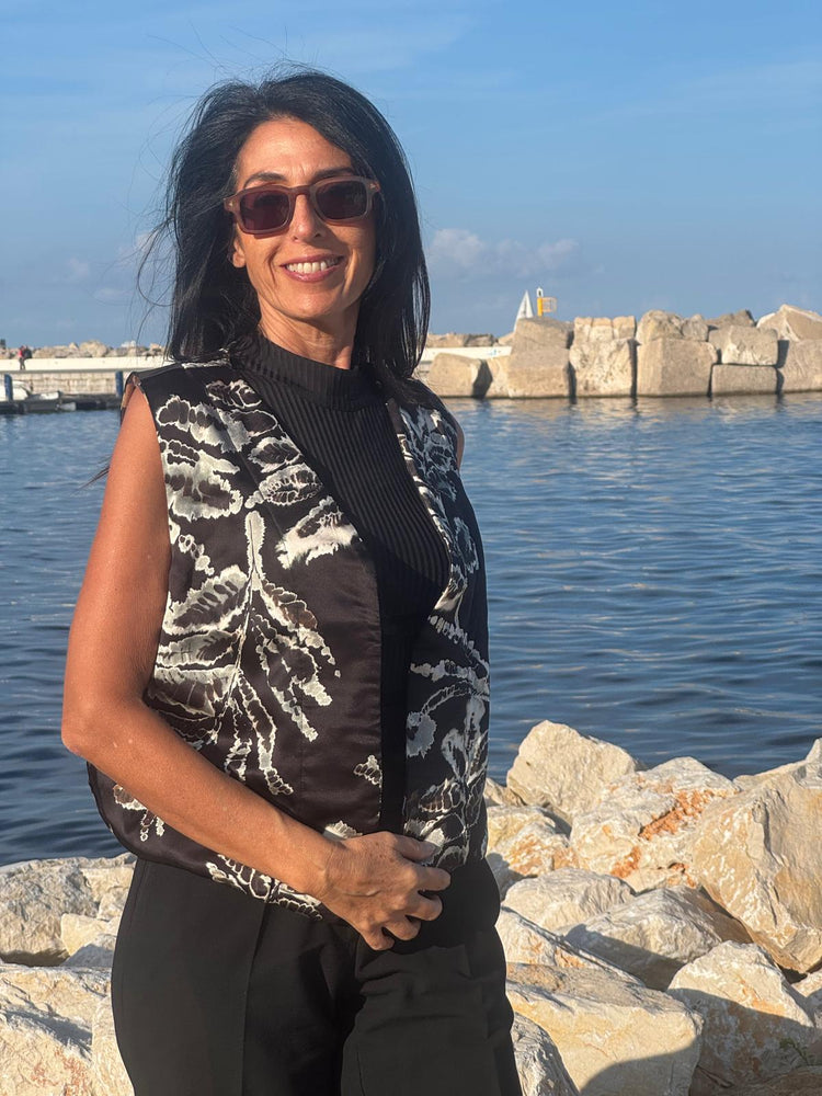 Gilet Reversibile Notte di Marrakech