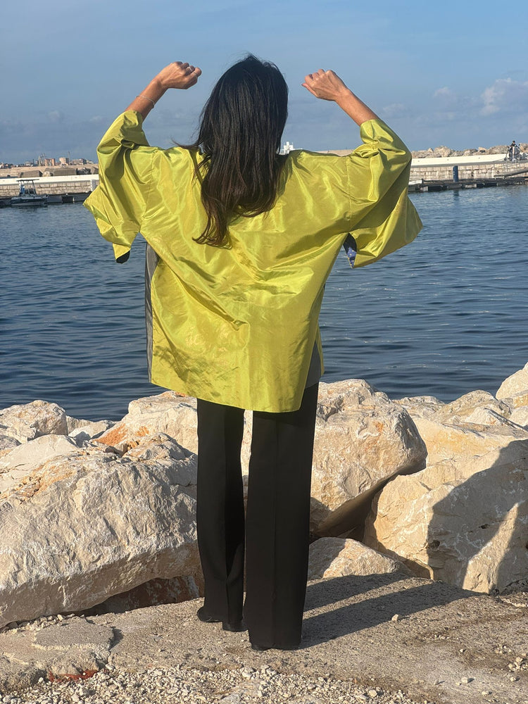 Lime Breeze Duo - Kimono