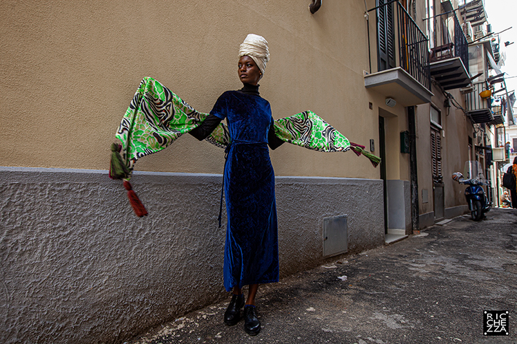 Stola Pixel Botanico