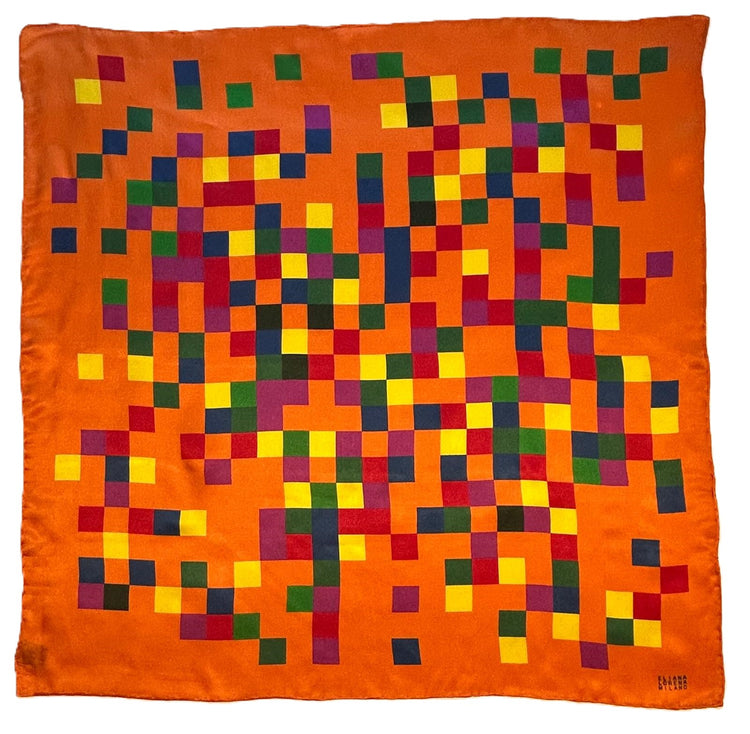 Foulard Square Arancio