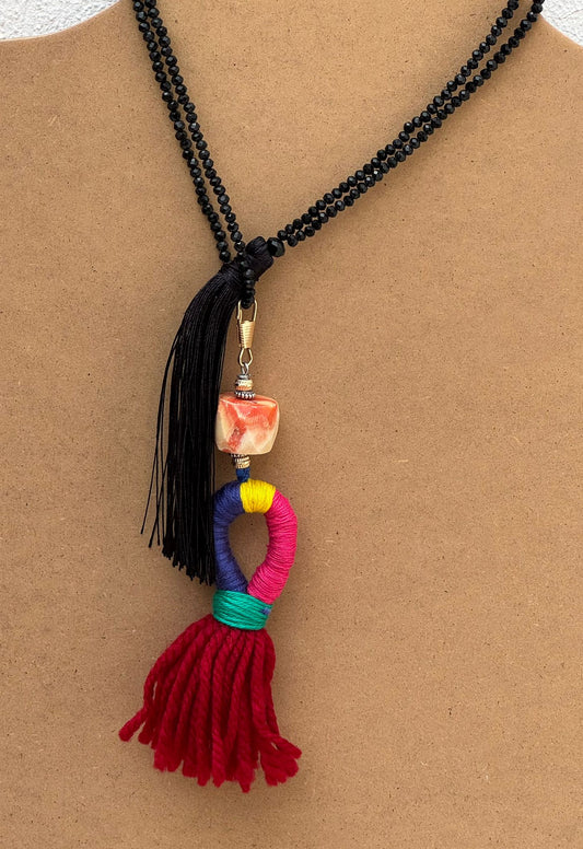 Collana Mondello Rossa Blu