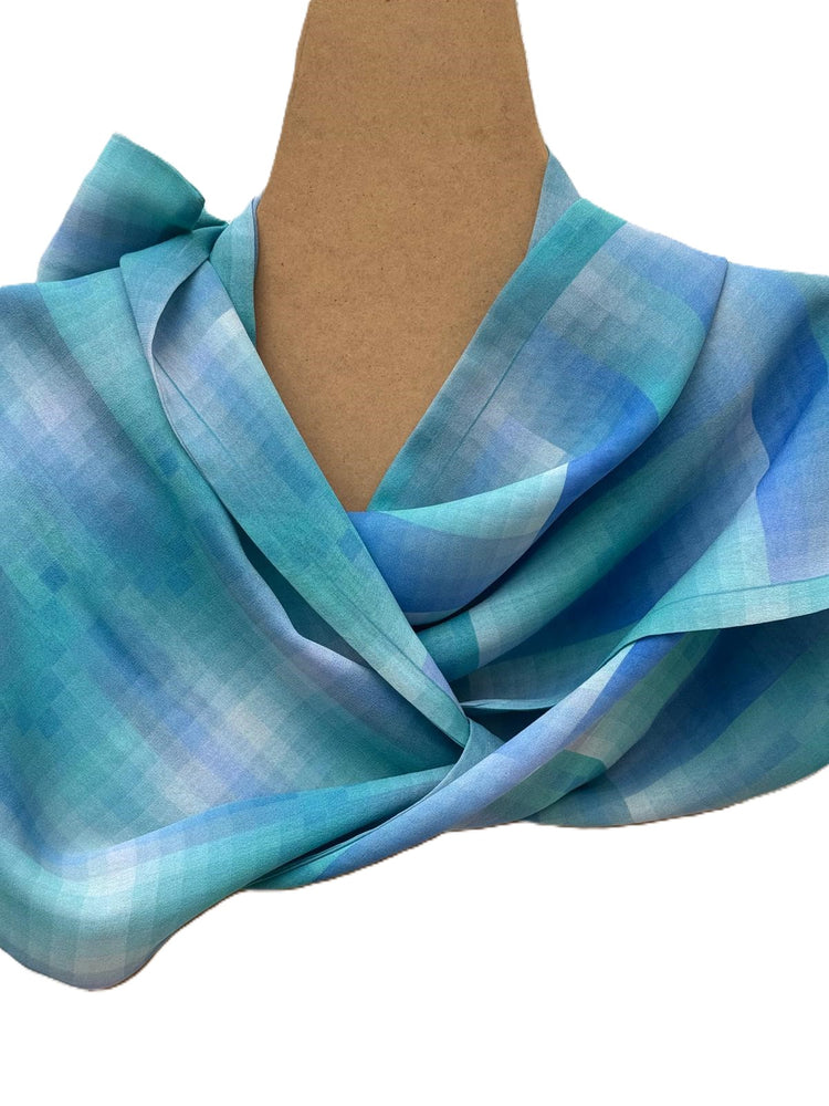 Sciarpa Aurora Blu