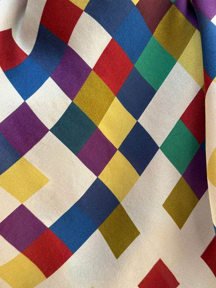 Foulard Square Bianco