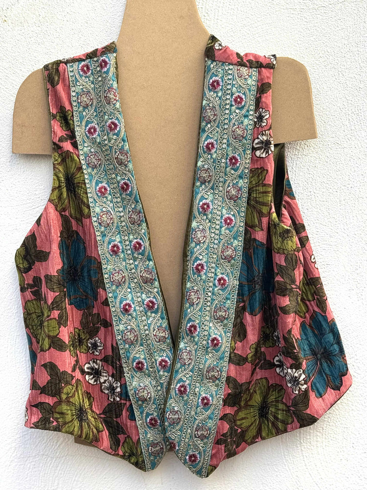 Gilet Reversibile Fiore di Jaipur