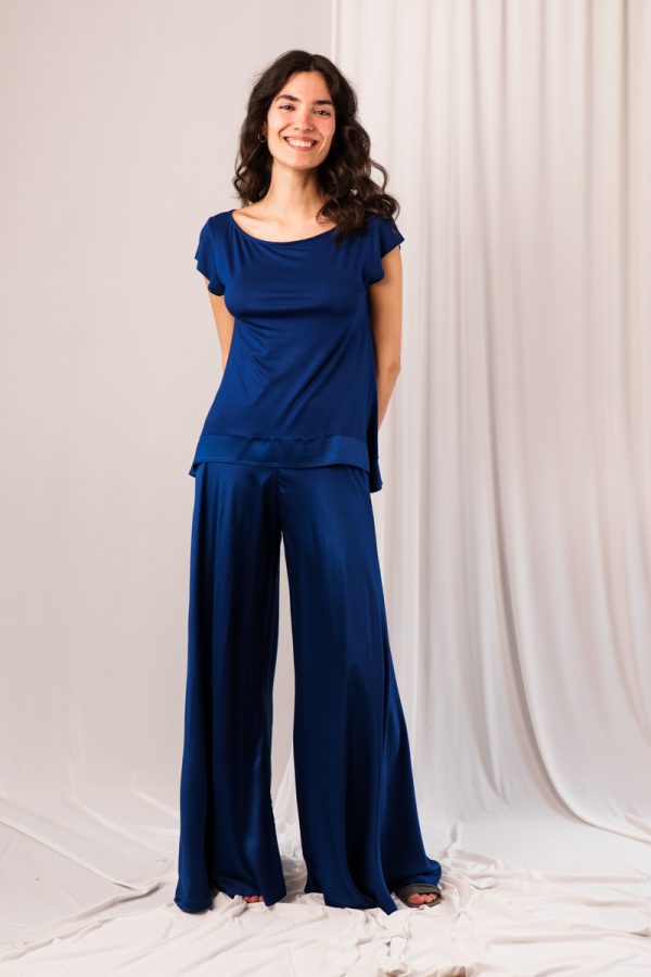 Maglia Calendula Blu