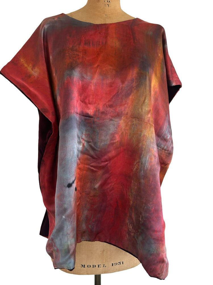 Small Bordeaux Cape Stole