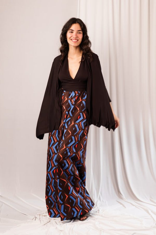 Cardigan Stevia Marrone