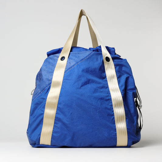 Borsa Tidal_blu/beige