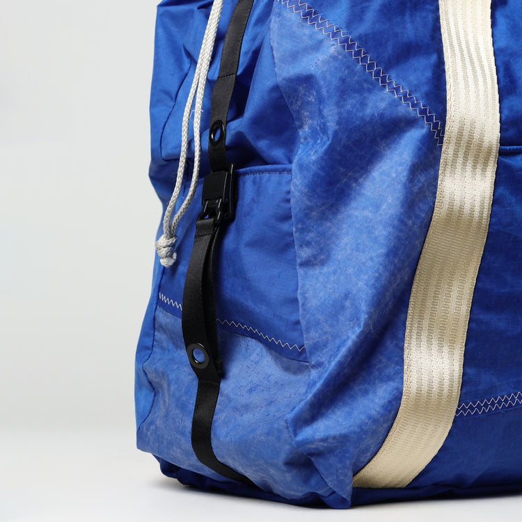 Borsa Tidal_blu/beige