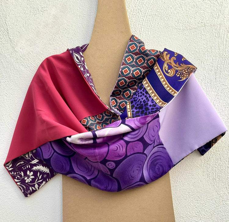 Sciarpa Aurora  Viola Imperiale