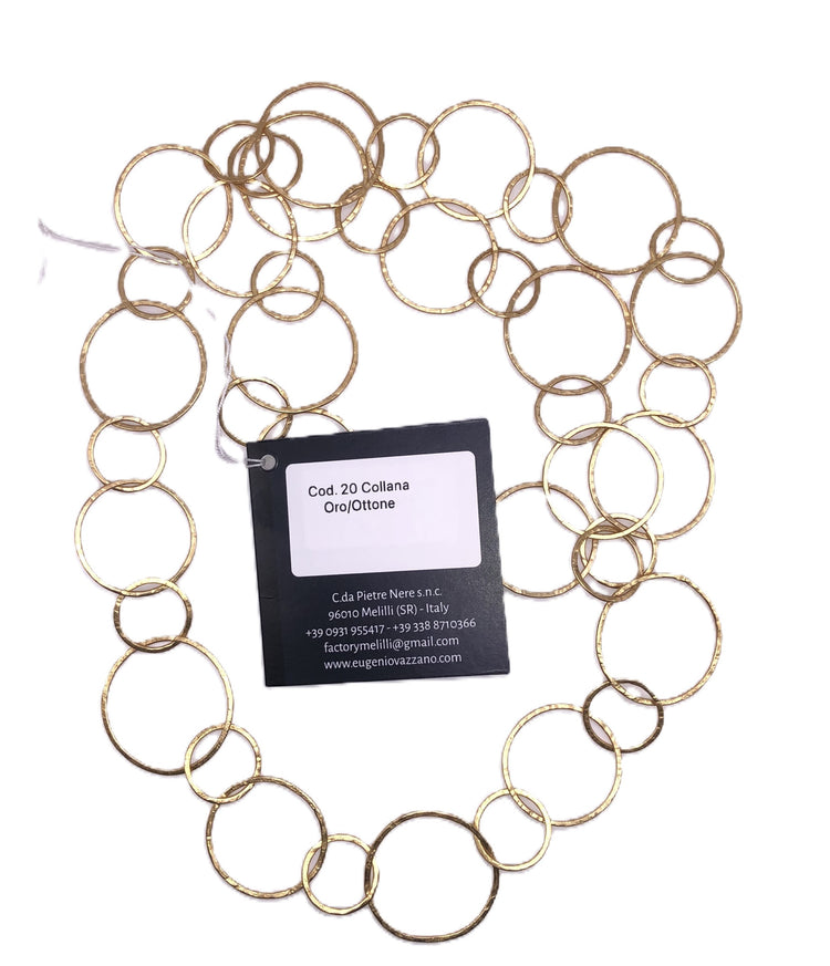 Gold Circle Necklace