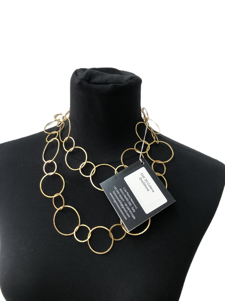 Gold Circle Necklace