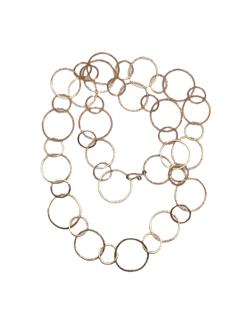 Gold Circle Necklace