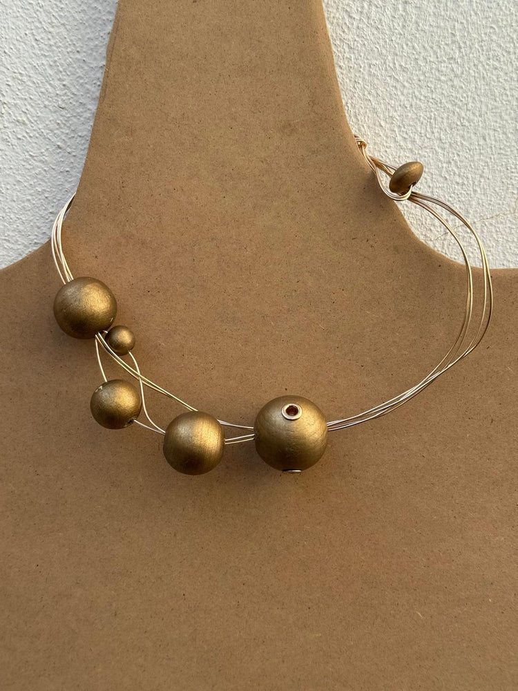 Collana Gocce Dorate