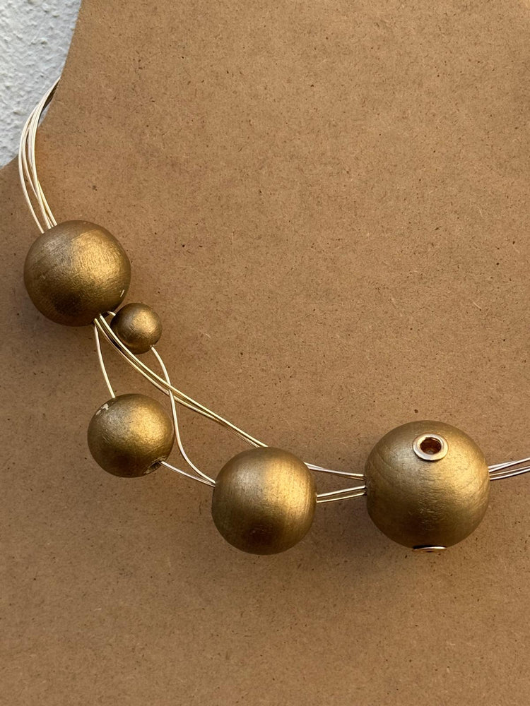 Collana Gocce Dorate