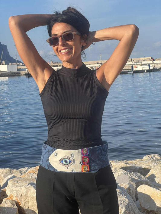 Cintura Occhio Blu