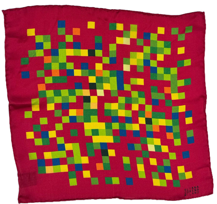 Bandana Square Rosso
