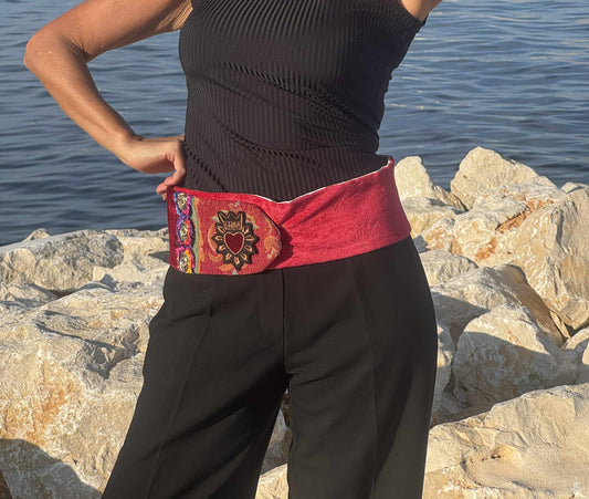 Cintura Sole Rosso