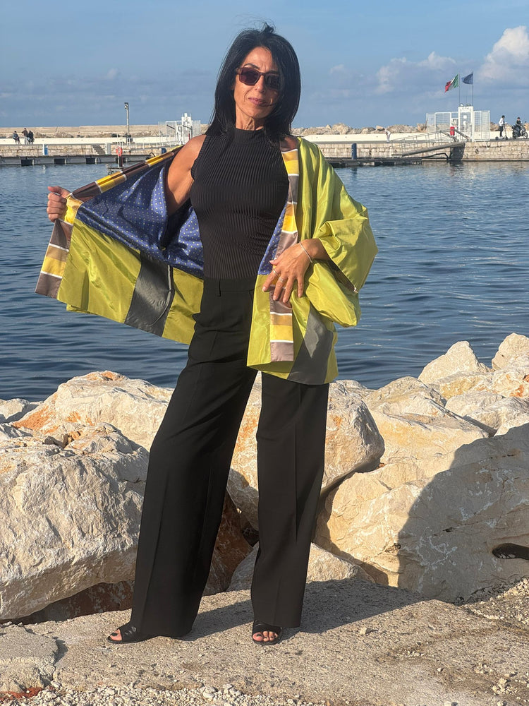 Lime Breeze Duo - Kimono