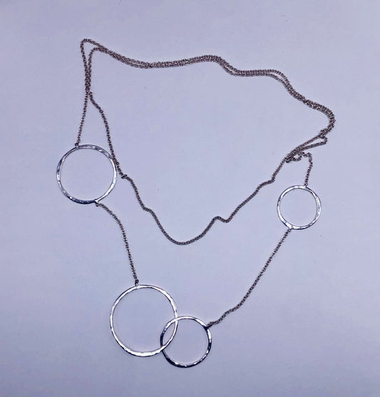 Double Circle Necklace