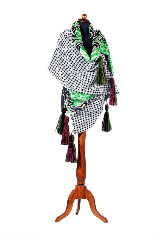 Stola Pixel Botanico