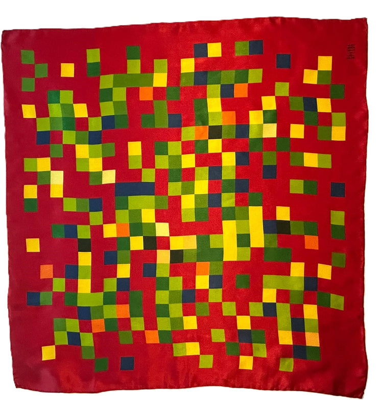 Foulard Square Rosso