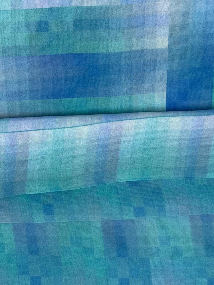 Sciarpa Aurora Blu