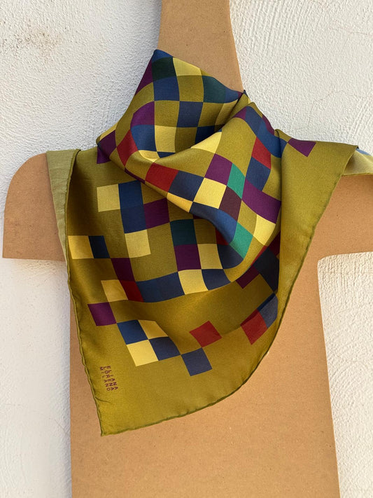 Foulard Square Verde