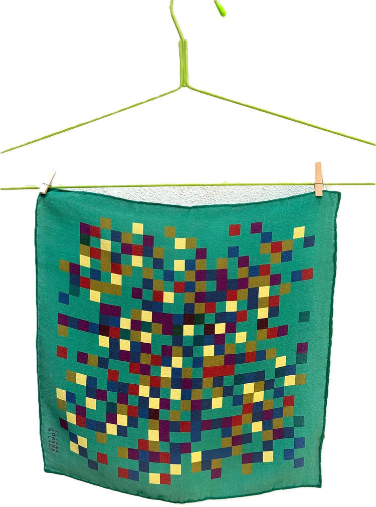 Bandana Square Verde Brillante