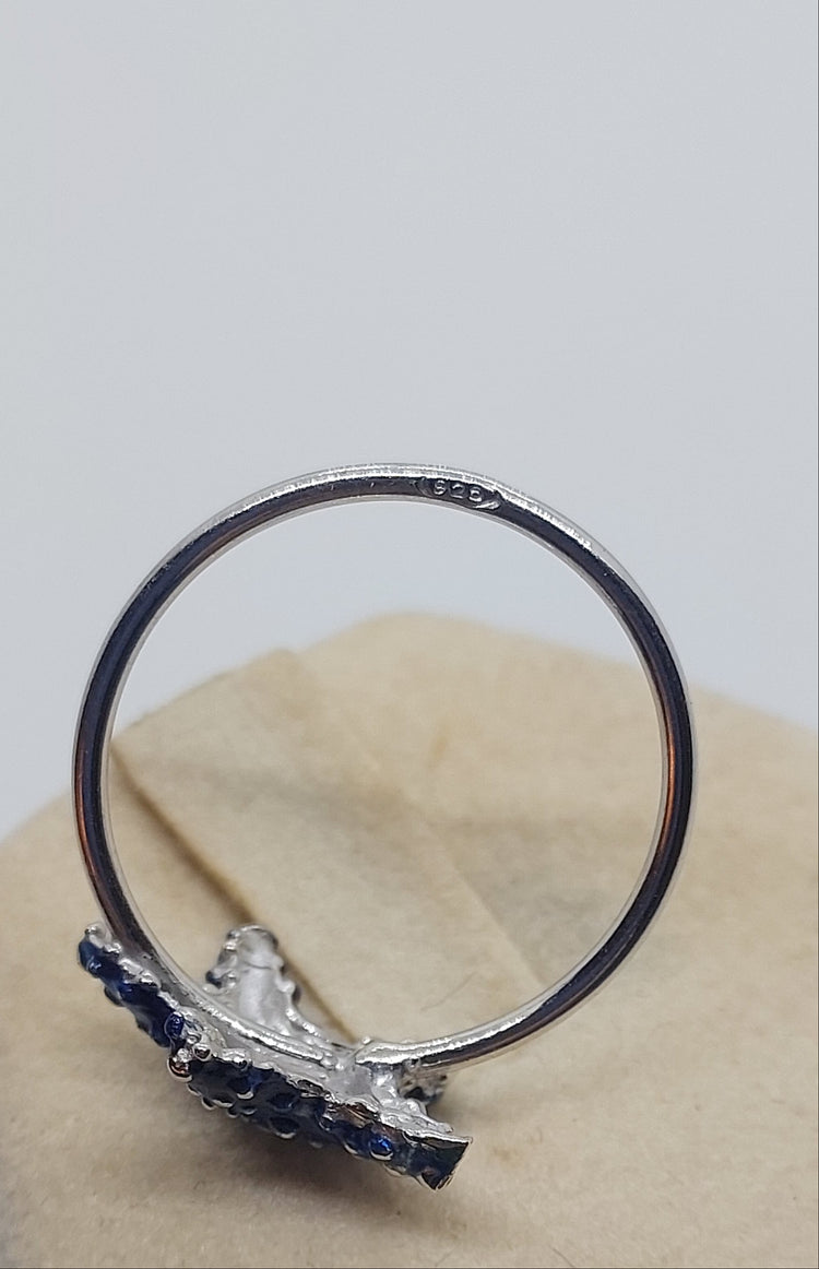 Anello Blu Maréa