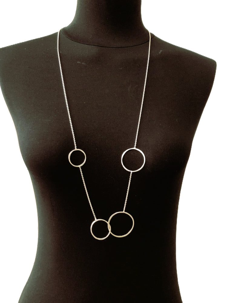 Double Circle Necklace