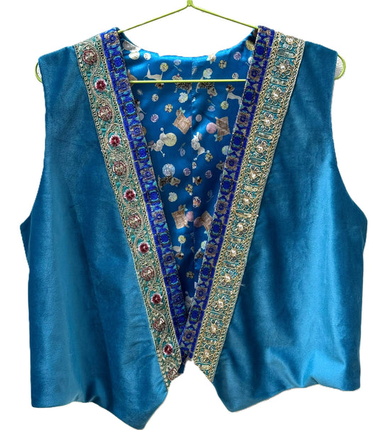 Jaipur Flower Reversible Vest