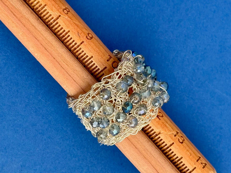 Anello Ghiaccio Blu
