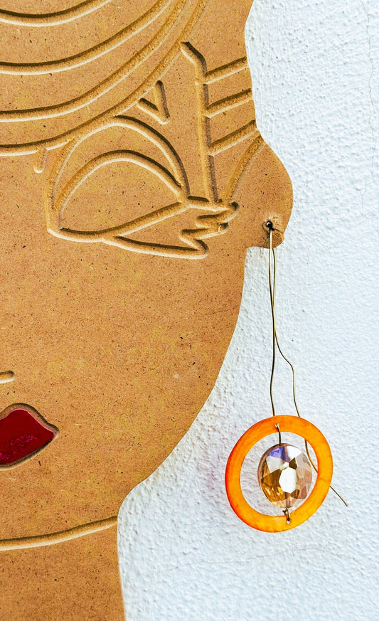 Orecchini Solaris Ambra