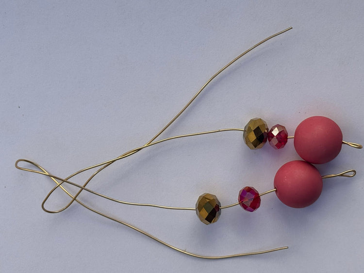 Orecchini Infila Rosa