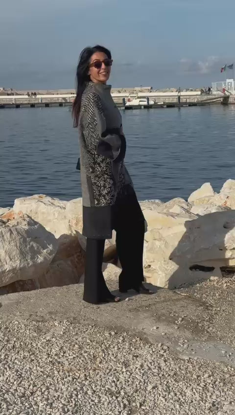 Cappotto Patch Elegance