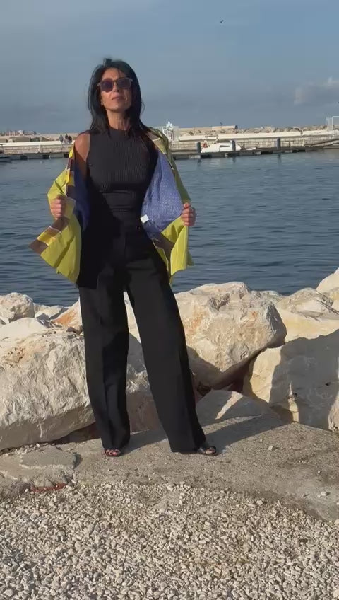 Lime Breeze Duo - Kimono