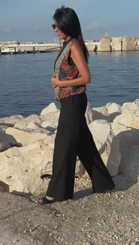 Gilet Reversibile Fiore di Jaipur