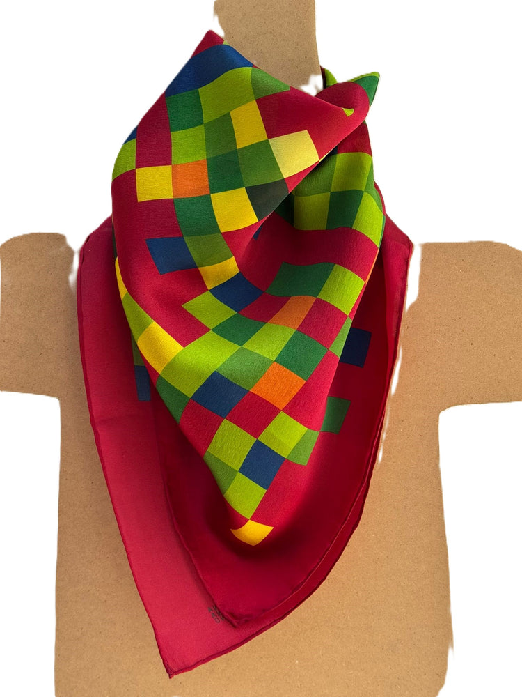 Foulard Square Rosso