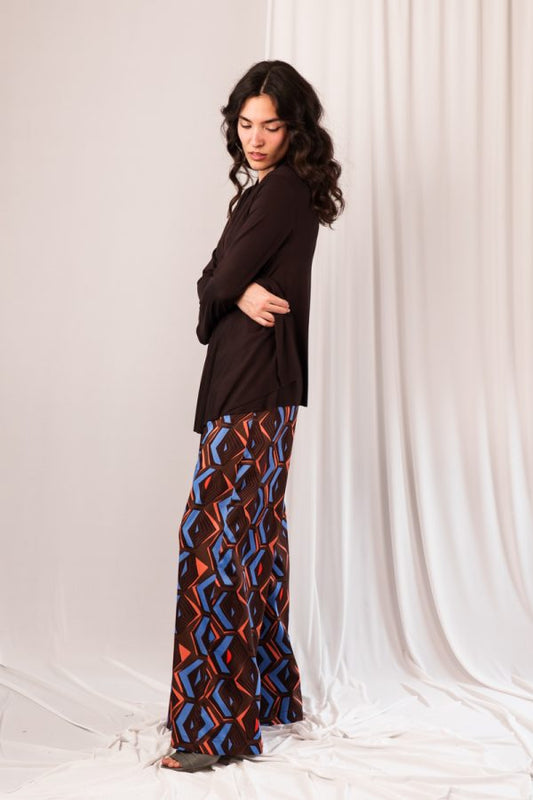 Cardigan Stevia Marrone