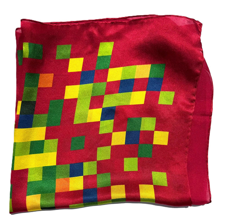 Foulard Square Rosso
