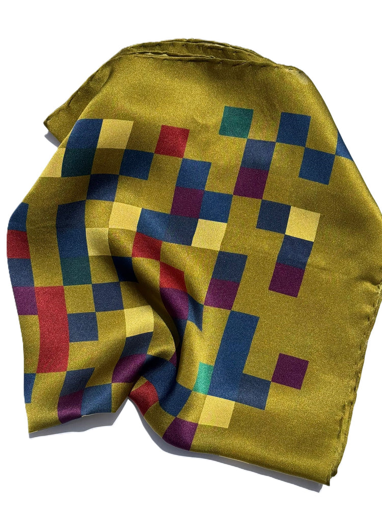 Foulard Square Verde
